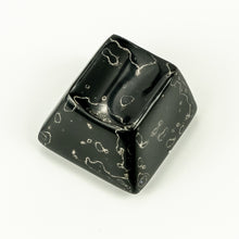 Load image into Gallery viewer, Silver Void Maki-e Urushi Keycaps