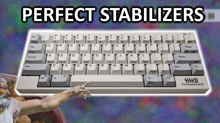 How to Lubricate a Topre Space Bar Stabilizer [Video]