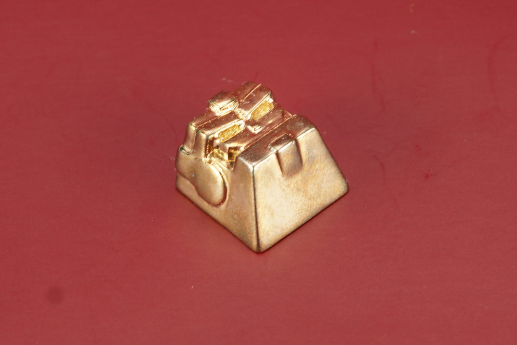 BroBot BBv2 - 24k Gold Plated Sterling Silver