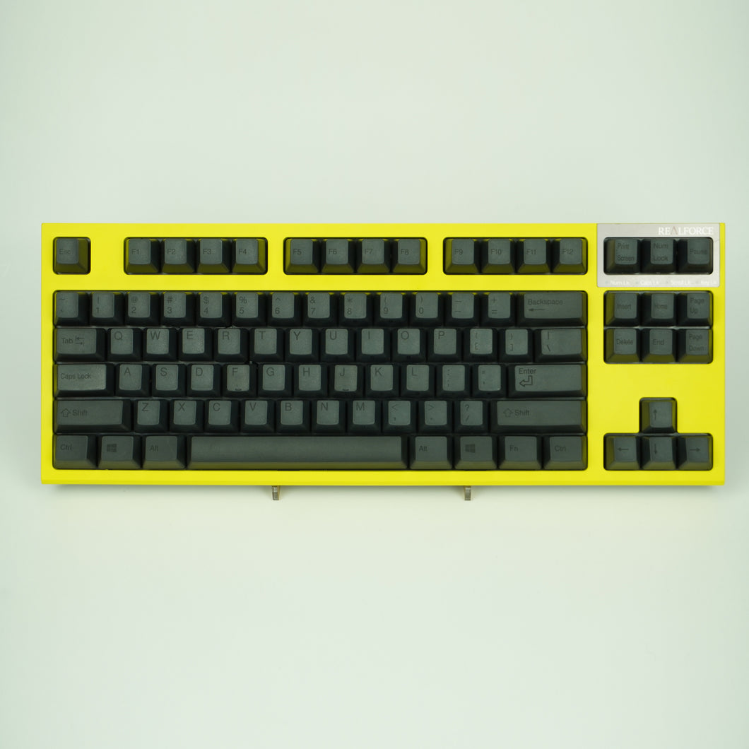Black and Yellow Unreal Realforce R2 TKL